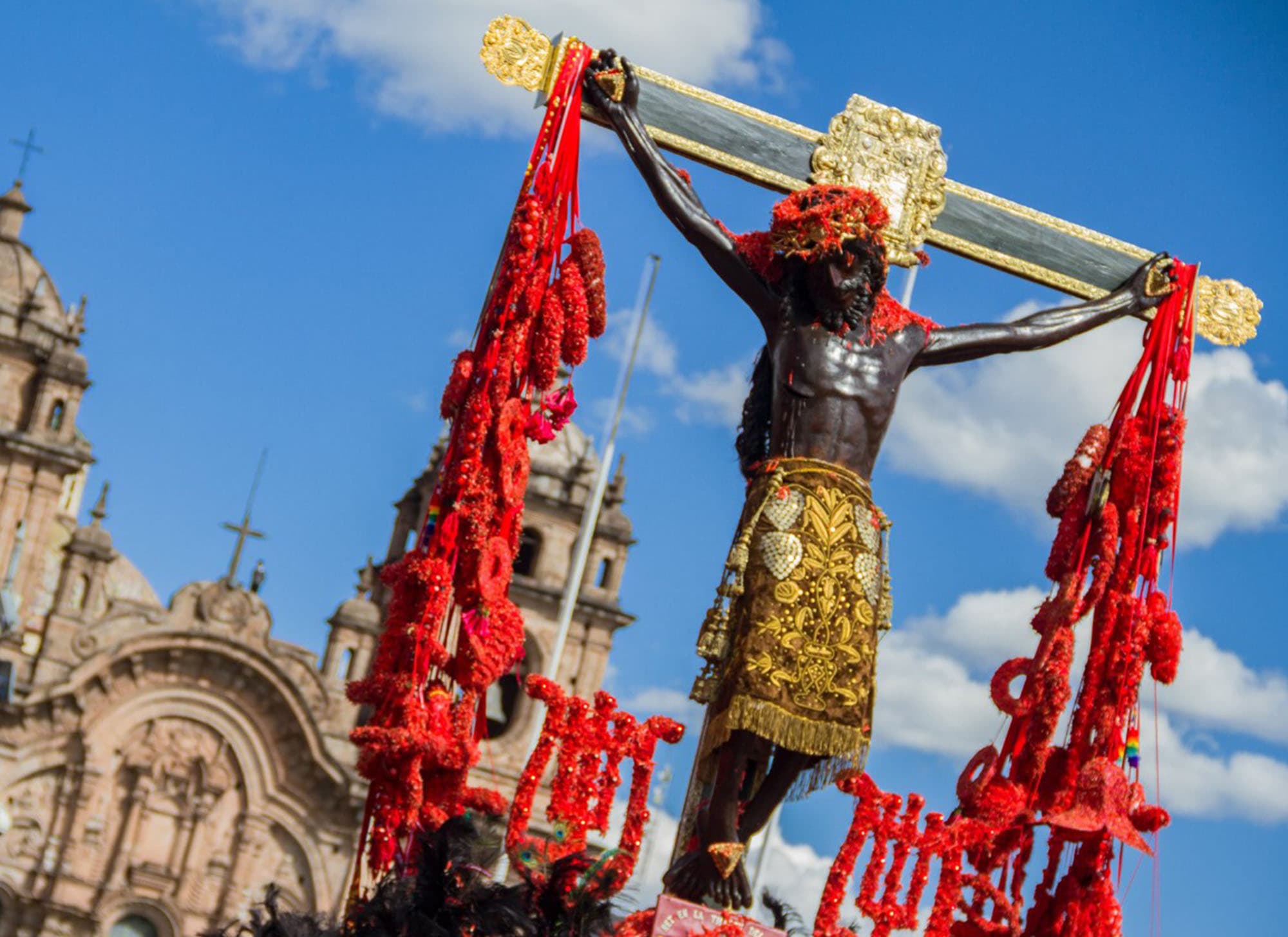 Foto del Sr. de los templores Cusco - Semana Santa