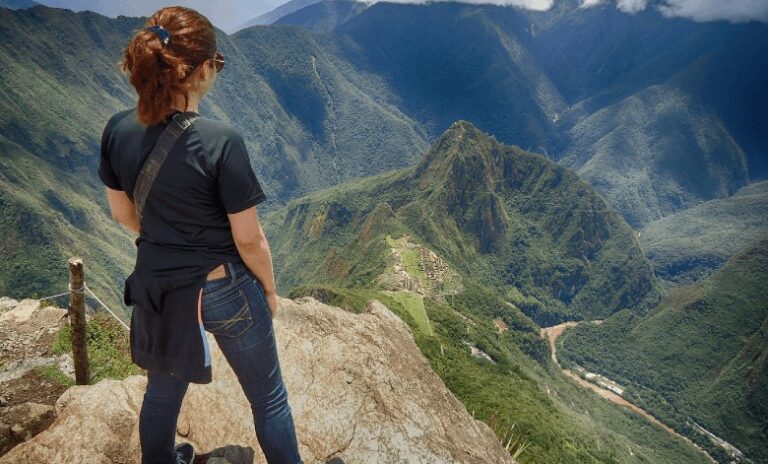 Foto clásico desde la Montaña de Machu Picchu