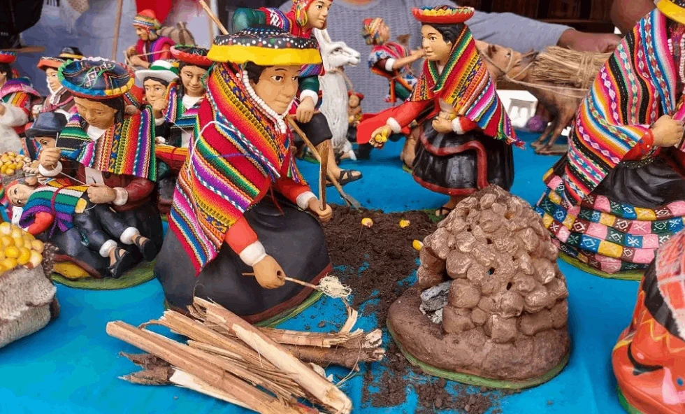 Maqueta de Huatia en Cusco
